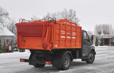 Мусоровозы с ручной задней загрузкой