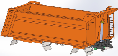 Самосвальный кузов ТОРГ-КОМС Асфальт для самосвала FAW 8x4