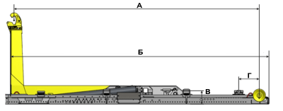 Схема крюкового погрузчика ПАЛФИНГЕР Велмаш Т26