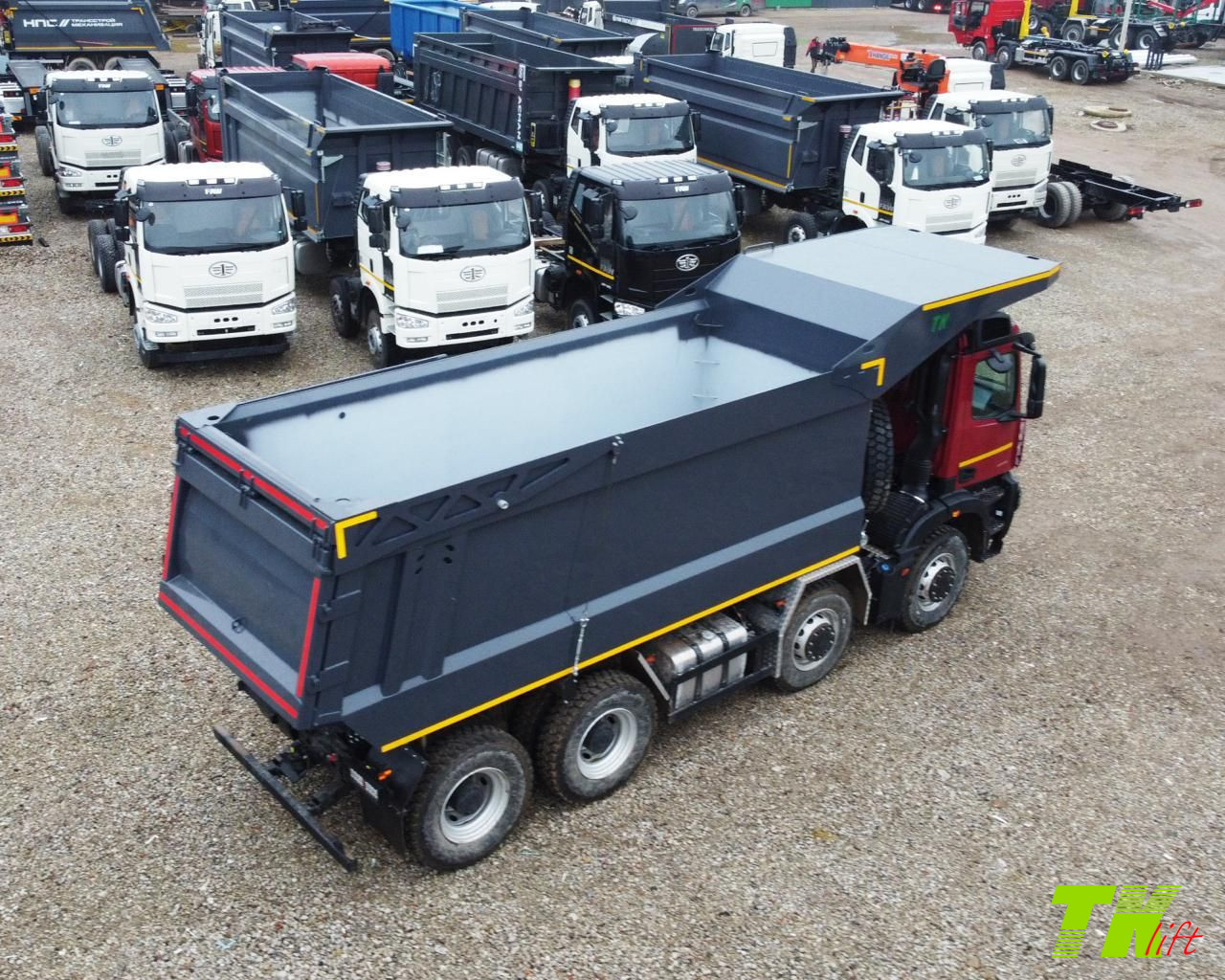 Самосвал карьерный КАМАЗ 65951 8х4 с кузовом ТОРГ-КОМС 25 м3 Карьерный самосвал КАМАЗ 65951 8х4 в лизинг