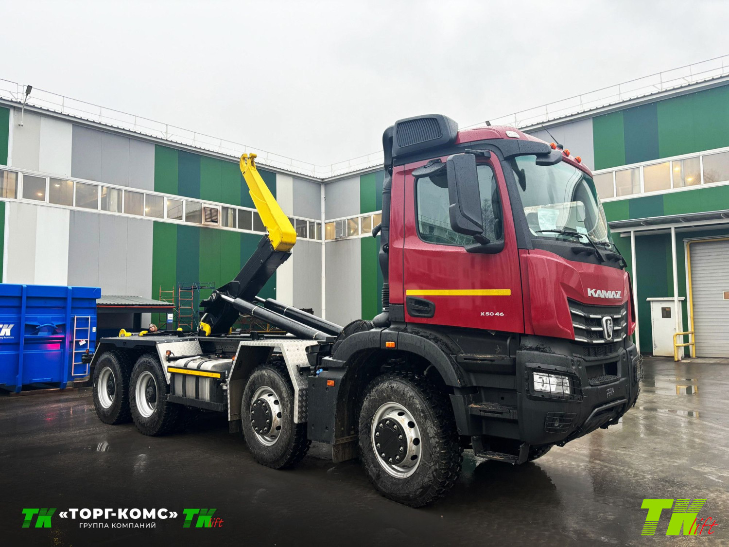 Мультилифт на шасси КАМАЗ К5 65951 8×4 с установкой ПАЛФИНГЕР Велмаш ВК T26 Мультилифт на шасси КАМАЗ К5 65951 8×4 с установкой ПАЛФИНГЕР Велмаш ВК T26