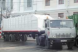 Транспортный мусоровоз КАМАЗ МКТ-100