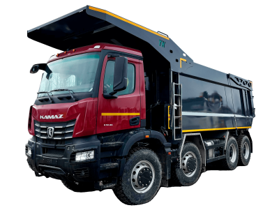 Самосвал карьерный КАМАЗ 65951 8х4 с кузовом ТОРГ-КОМС 25 м3